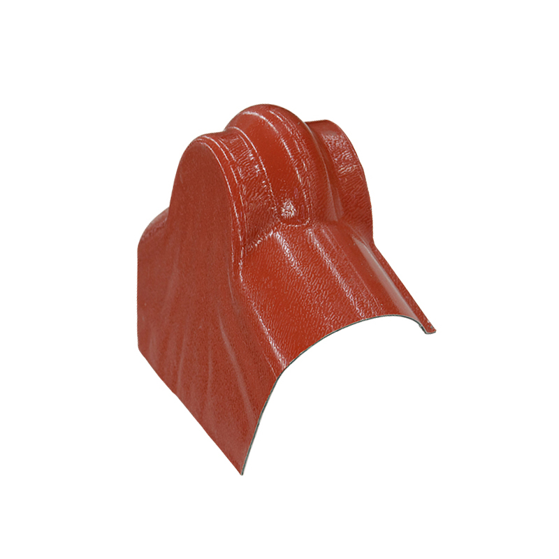 Terminación de Caballete Principal PVC Terracota