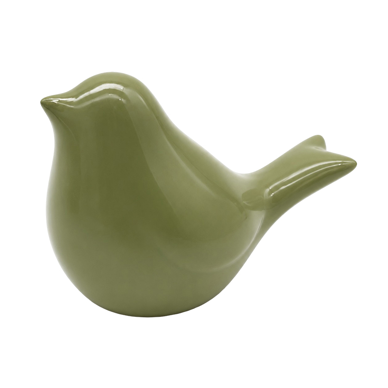 Adorno Paloma Verde 9cm