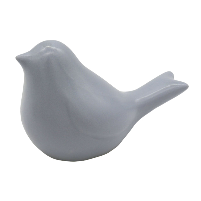 Adorno Paloma Gris 9cm