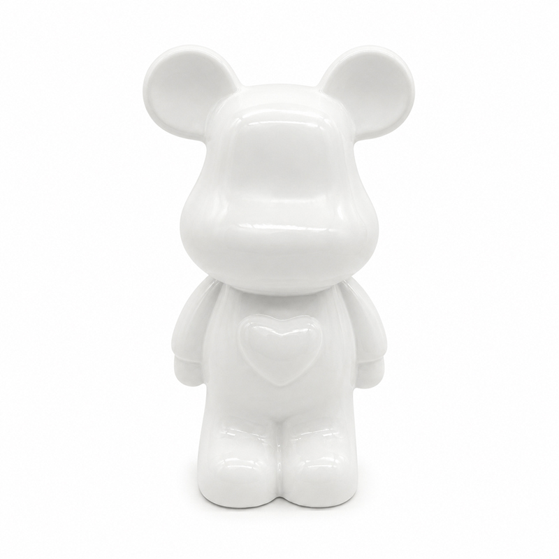 Adorno Teddy Blanco 17.5cm
