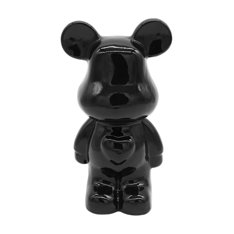 Adorno Teddy Negro 17.5cm