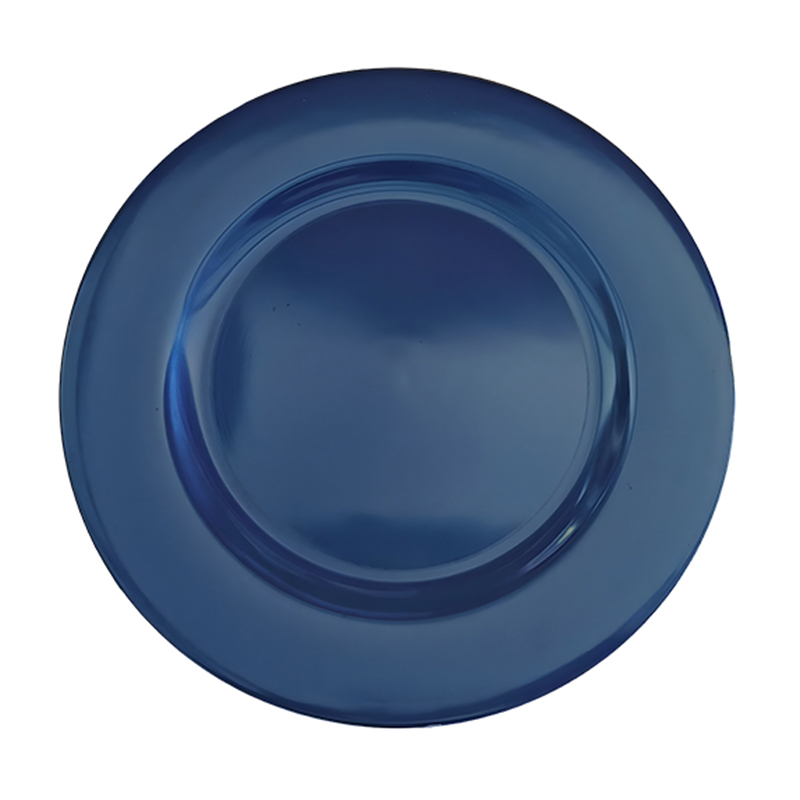 Porta Plato 33x33cm Azul