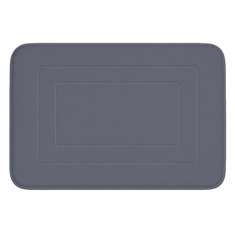 Alfombra Rectangular 40x60cm Gris