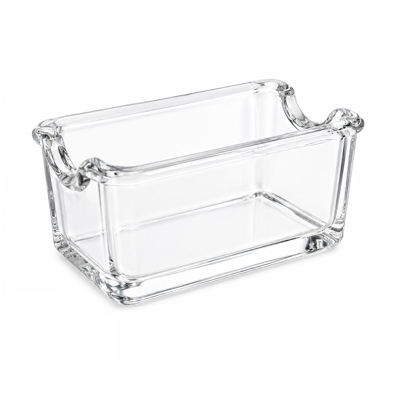 Bandeja Porta Sachets Vidrio 11x7x5cm