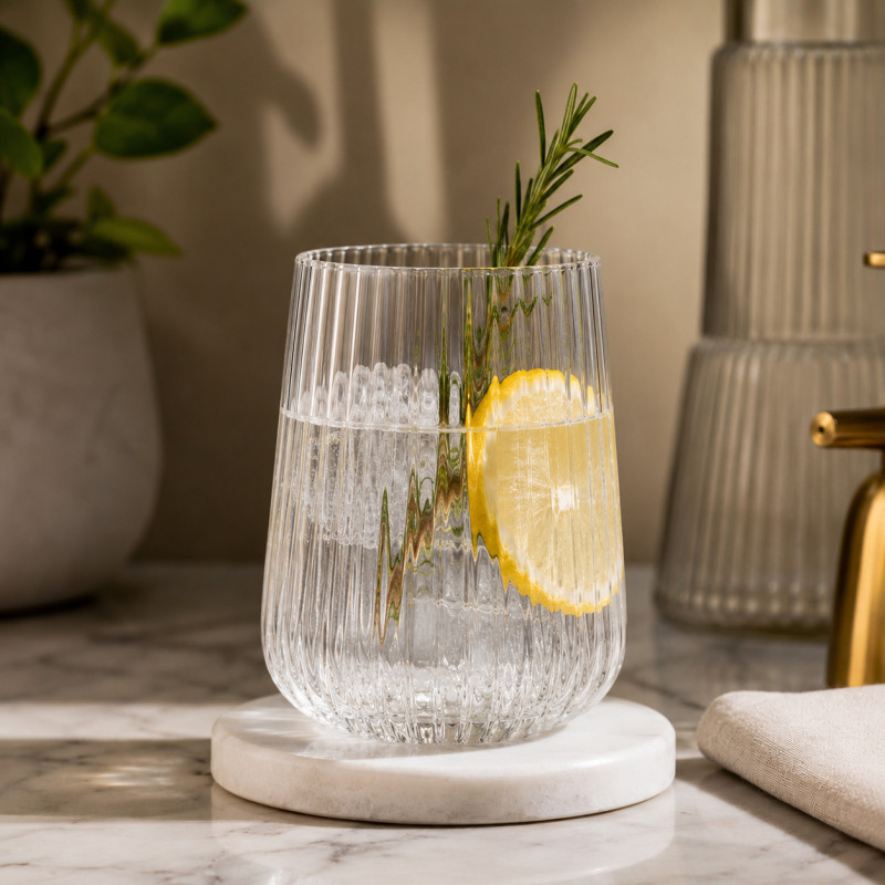 Vaso Linear Vidrio 11cm