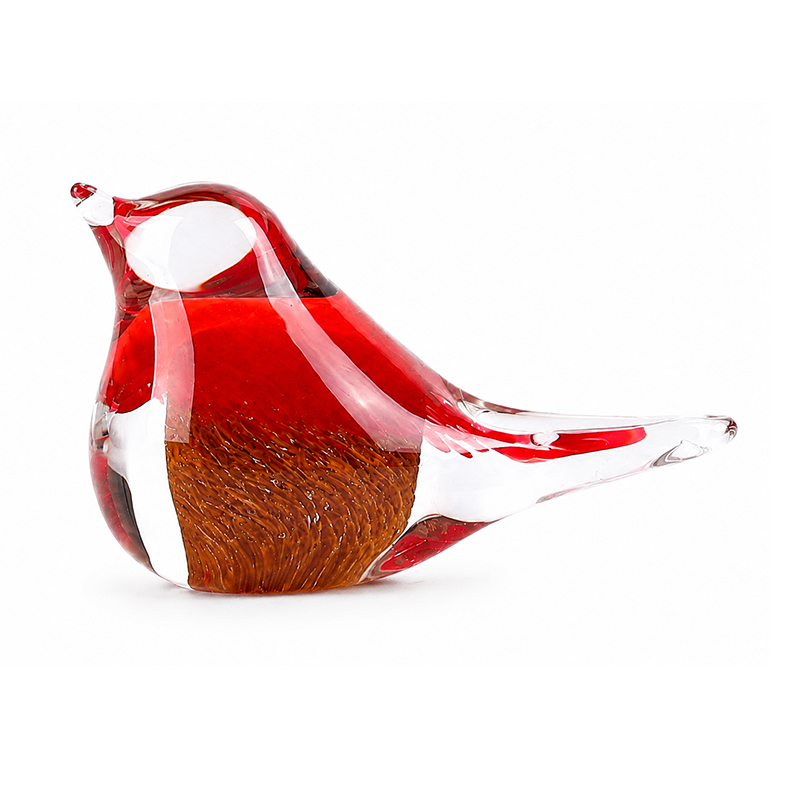 Adorno Pájaro Vidrio Vino Café 6.5cm