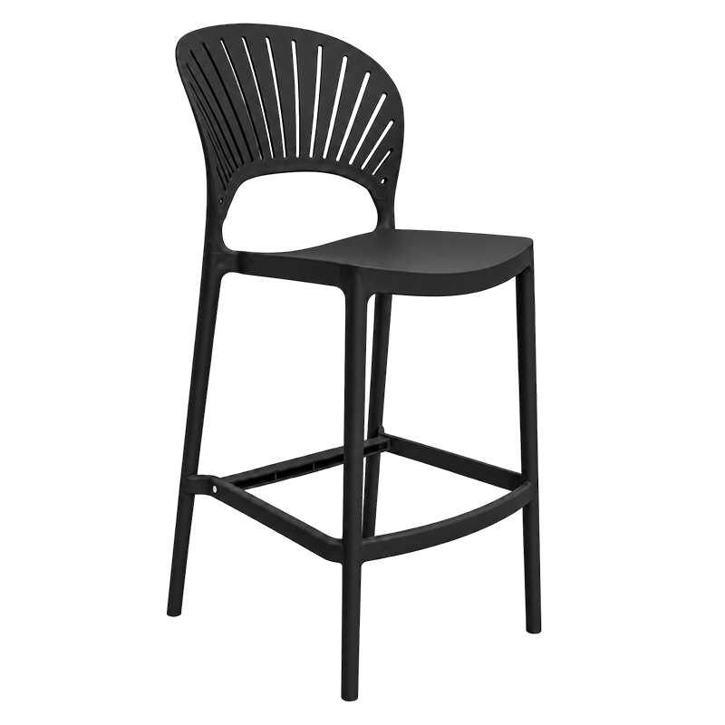 Silla para Bar Amiens Negra