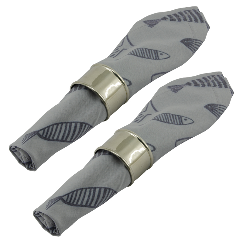 Servilletas Tropical Blue Peces Set 2 Unidades