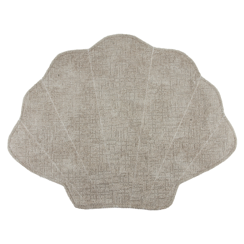 Individual Sand Shell Concha 50x39 cm