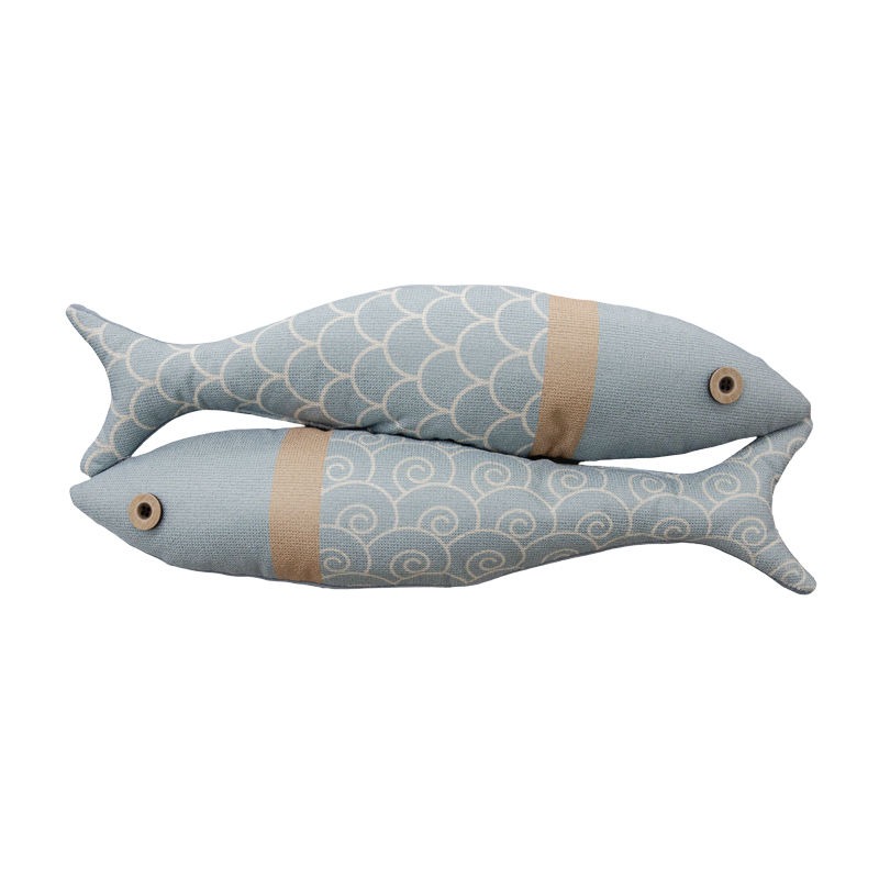 Cojín Blue Sand Peces 30x50cm