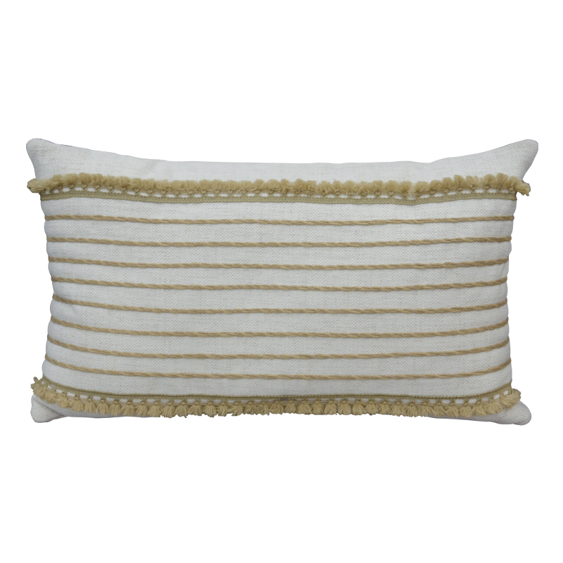 Cojín Sand Shell Fleco 30x50cm