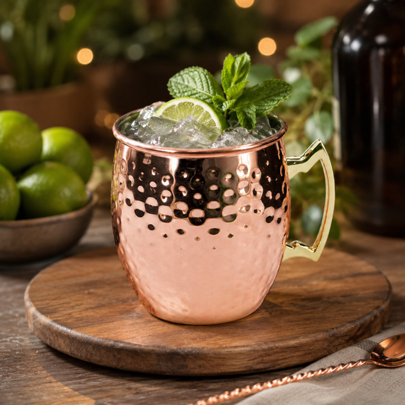Jarro Moscow Mule 500ml Cobre Oro