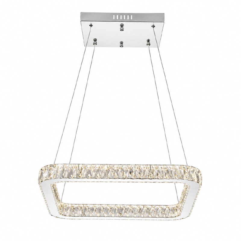 Lámpara Colgante Arau Cristal LED 18w 38cm 