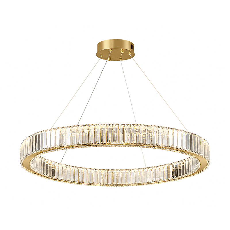 Lámpara Colgante Biasca Cristal LED 20w 60cm