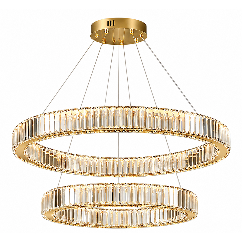 Lámpara Colgante Belp Cristal LED 35w 60cm
