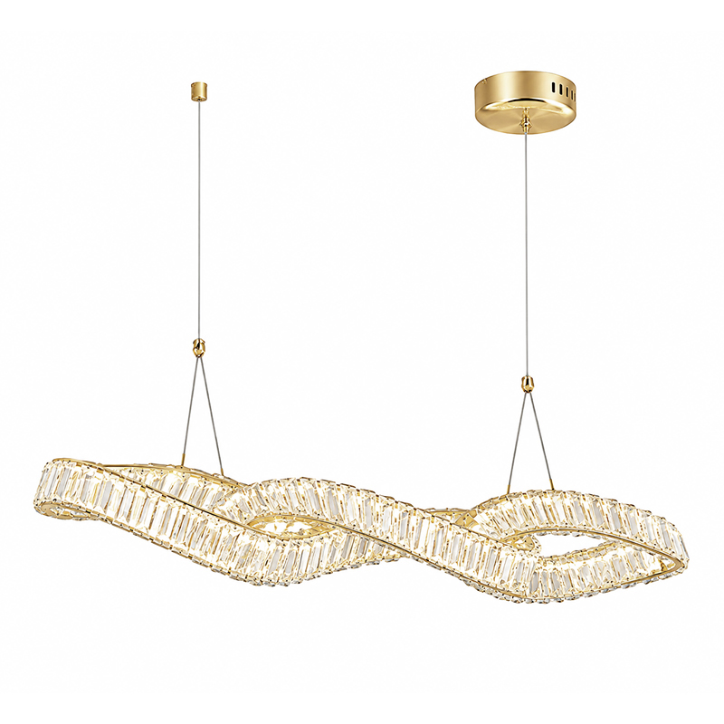 Lámpara Colgante Laufen Cristal LED 30w 90x15cm