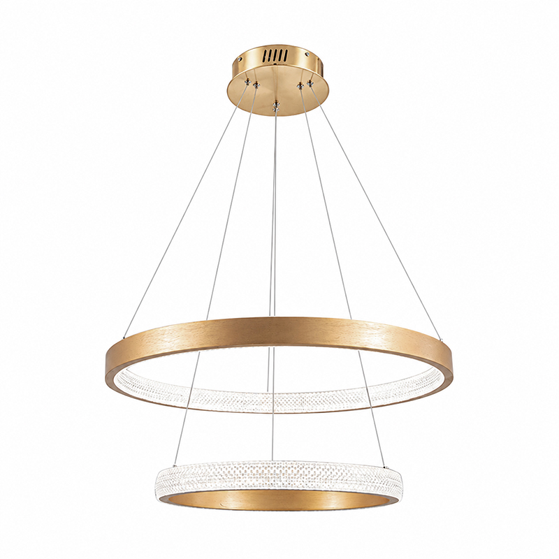 Lámpara Colgante Sully Oro LED 45w 80cm
