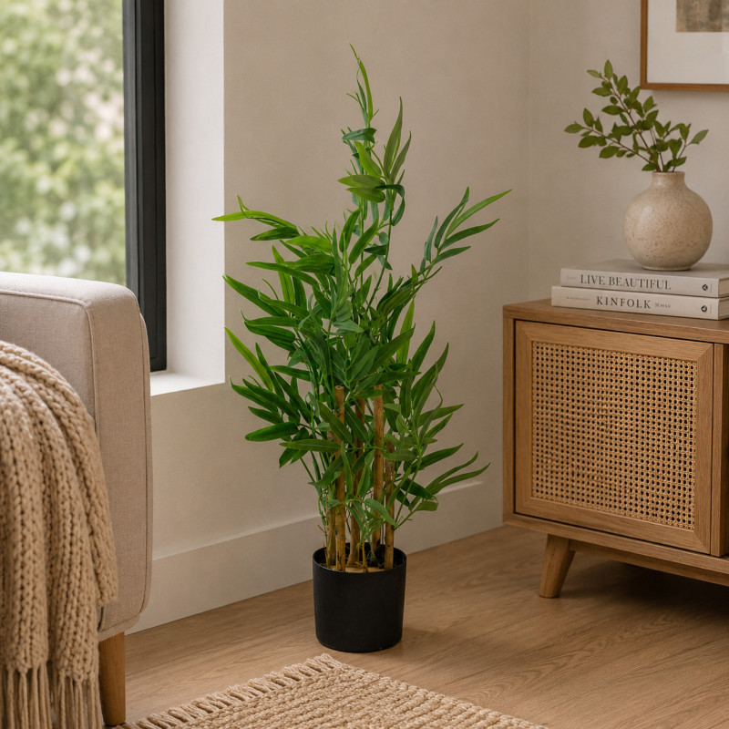 Planta Artificial Bamboo 70cm
