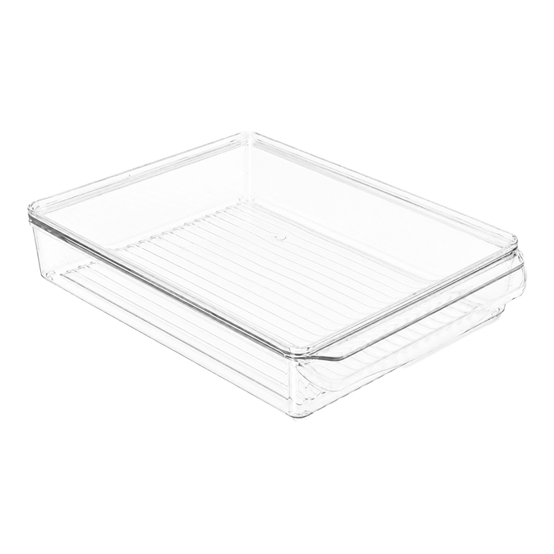 Organizador con Tapa 30x20.5x5.5cm Transparente