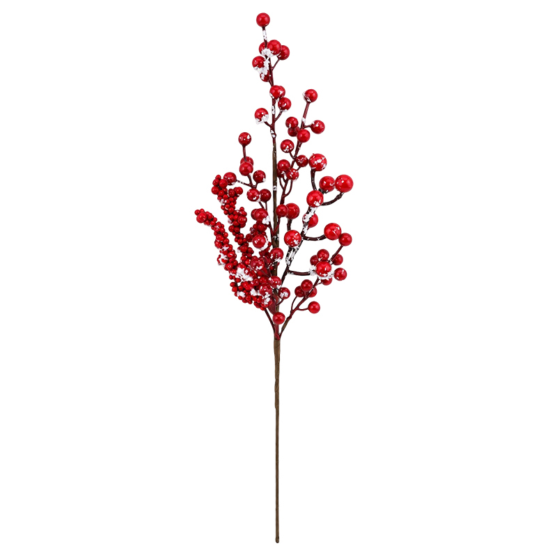 Rama Navideña Cerezos Snow 60cm