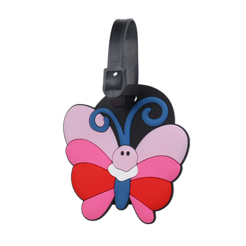 Etiqueta para Equipaje Mariposa 9X13cm