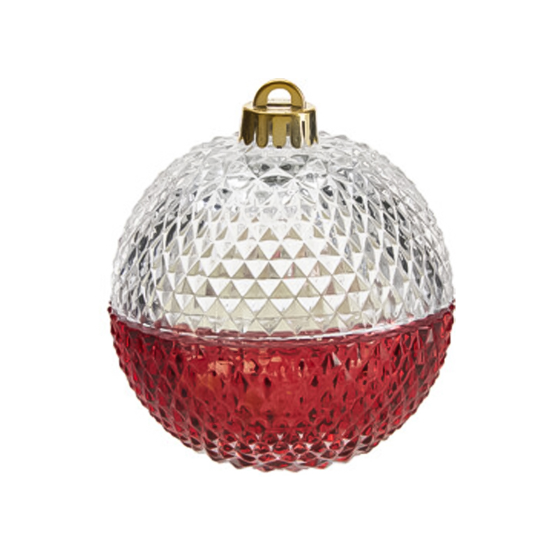 Vela Aromático Ornamento Rojo 11cm 