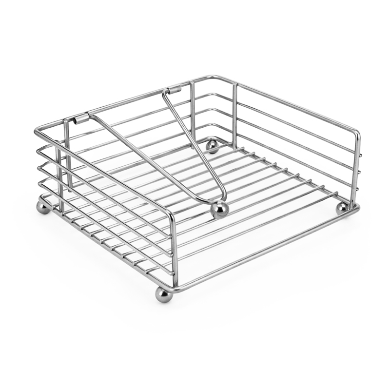 Porta Servilleta Swing 18x18cm Cromo