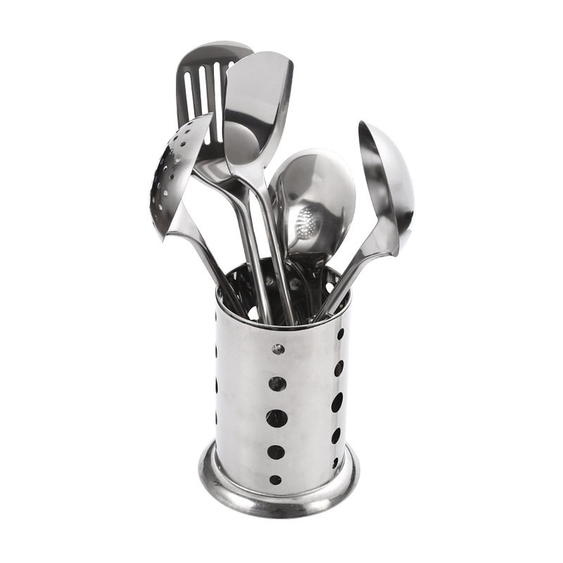 Porta Utensilios para Vocina 6 Piezas de Acero Inoxidable