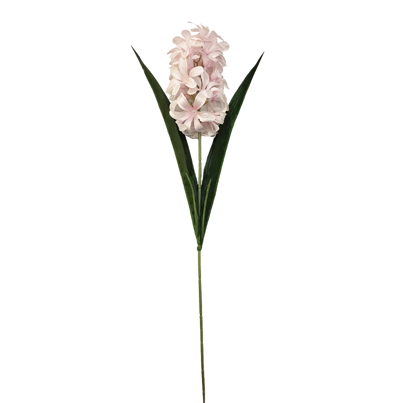 Flor Artificial Jacinto Rosada 49cm