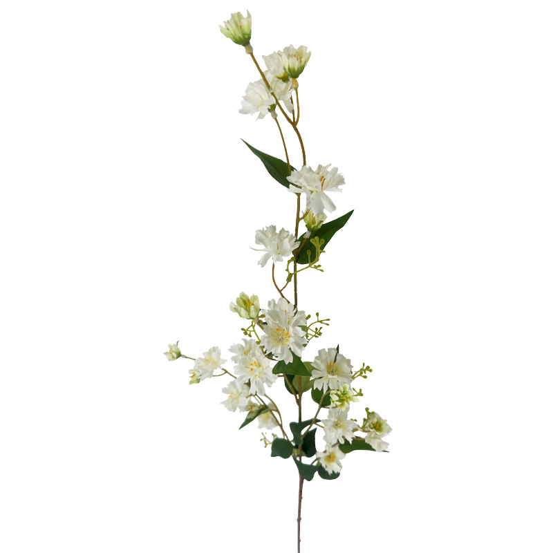 Flor Artificial Jazmín Blanca101cm