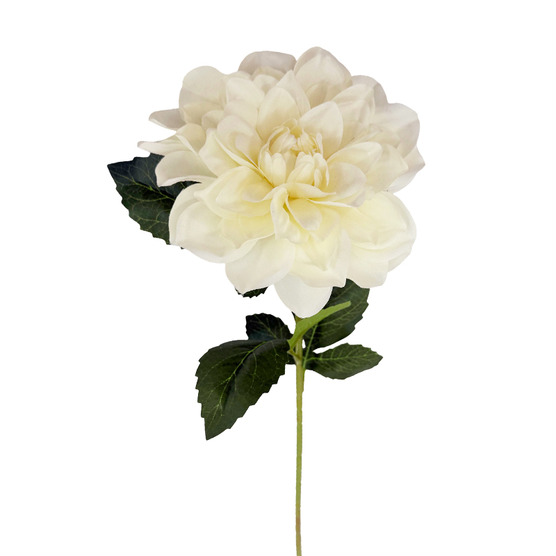 Flor Artificial Dalia Blanca 60cm