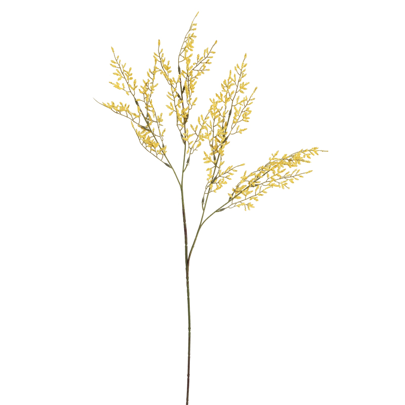 Flor Artificial Aliento de Bebe Amarilla 75cm