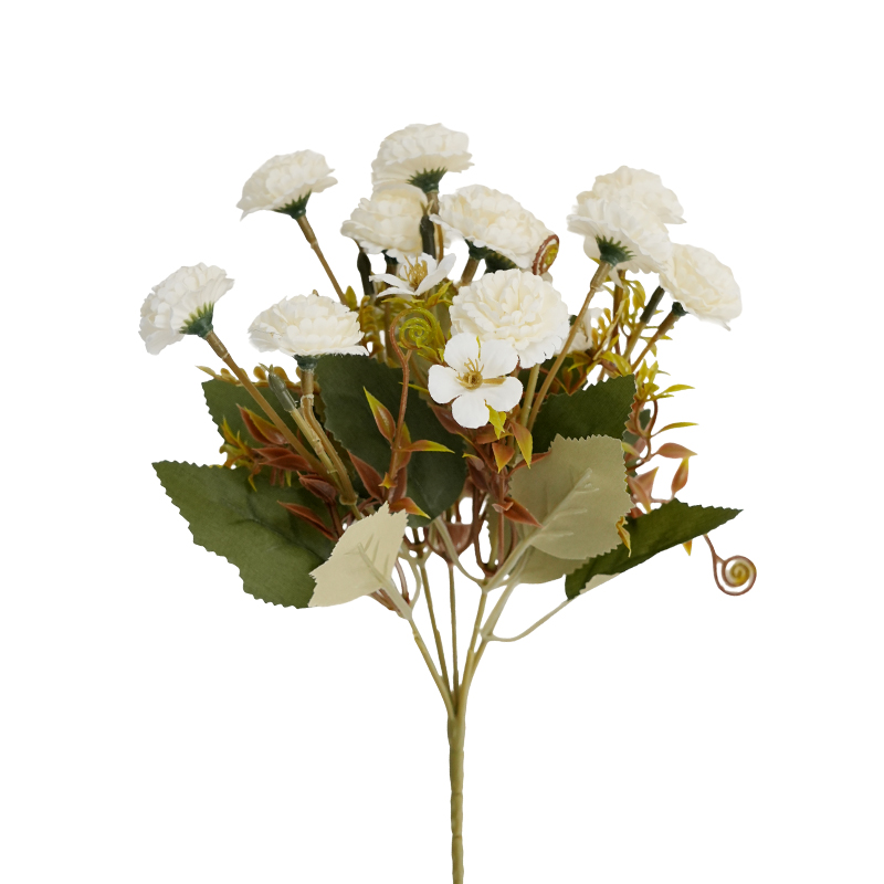 Flor Artificial Buttercup Blanca 30cm