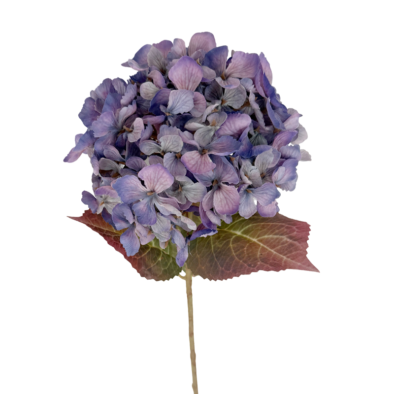 Flor Artificial Hortensia Lila 70cm