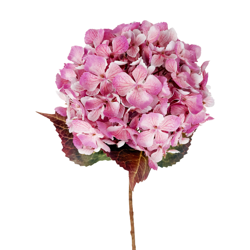 Flor Artificial Hortensia Rosada 70cm