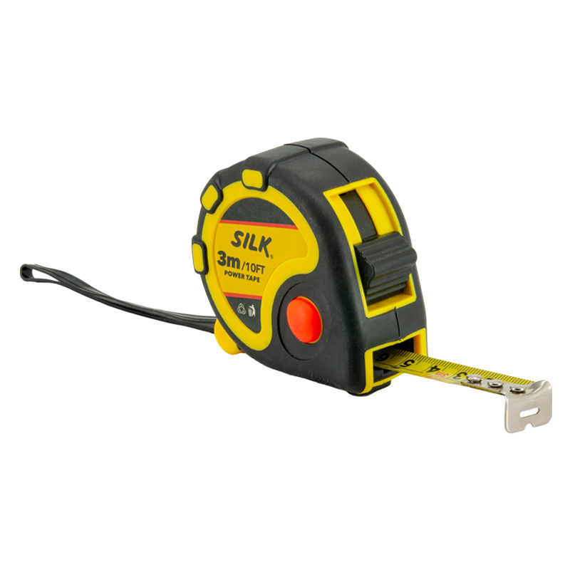 Flexómetro 3m Protector Caucho Silk