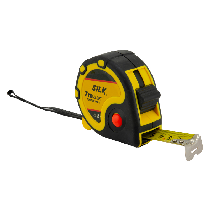 Flexómetro 7m Protector Caucho Silk