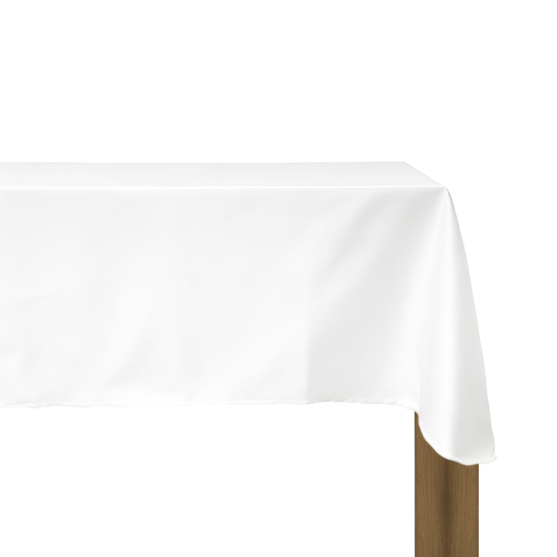 Mantel Tela Blanca Redondo 150cm
