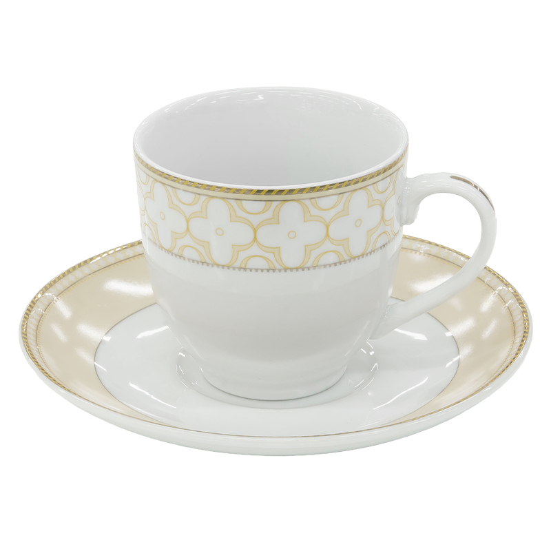 Taza con Plato Reed Fine China Royal Rochdale