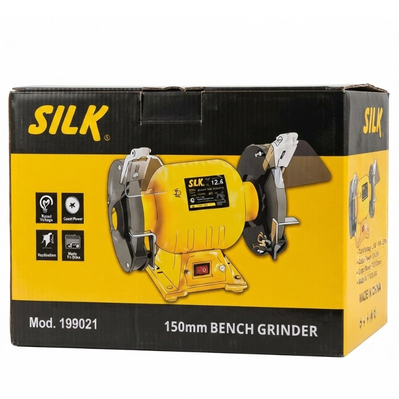 Esmeril de banco 375 W φ 6" SILK® 110V/220V -60 Hz