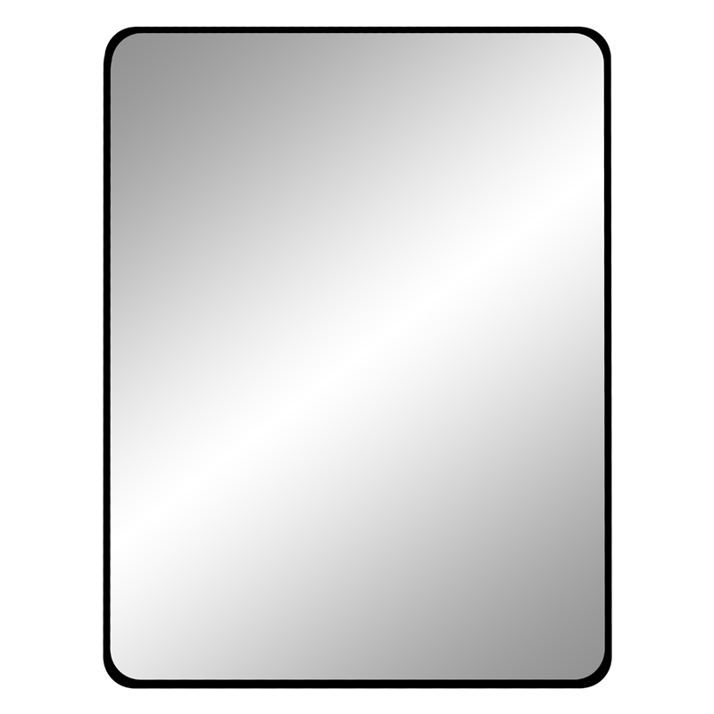 Espejo con Borde Negro 90x70cm
