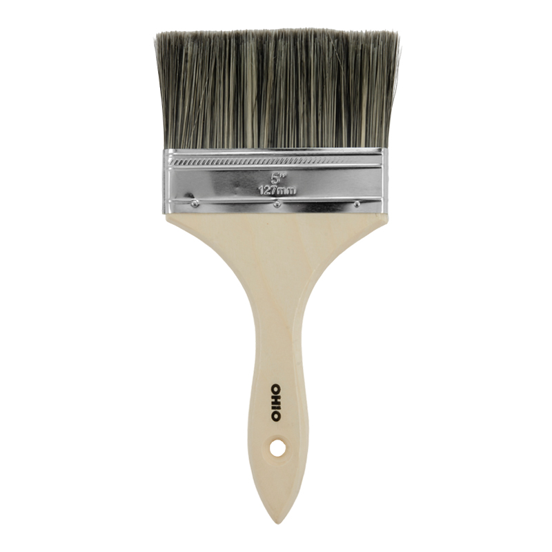 Brocha Mango Blanco 5" OHIO