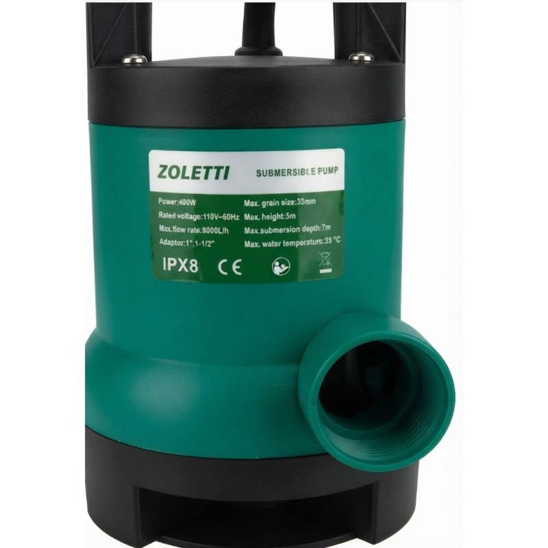Bomba sumergible para agua residual ZOLETTI™ 550 W 
