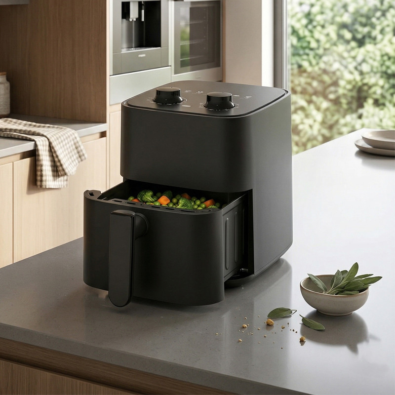 Air Fryer 3.5 Litros Negro Mastermaid