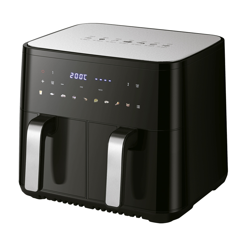 Air Fryer 10 Litros Negro Doble Digital Mastermaid