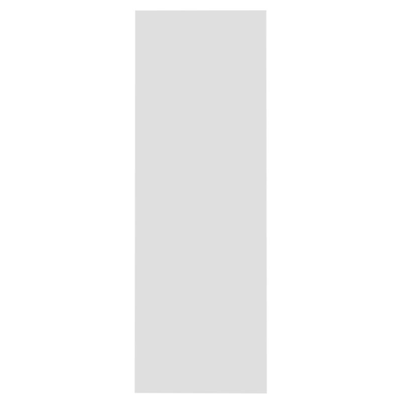 Piedra Sinterizada 80x260cm Pure White Pulido de 15mm (2.08)