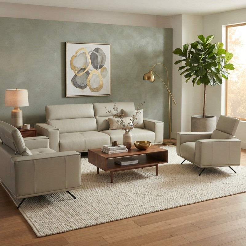 Sofá 1 Puesto Navigli Beige