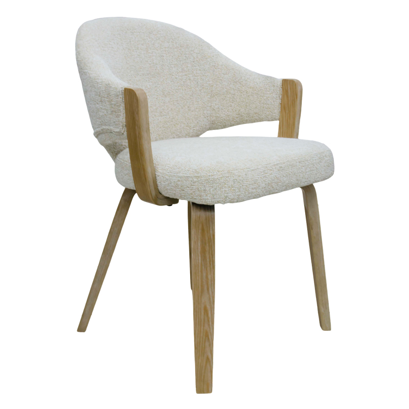 Silla Almería Beige Madera 