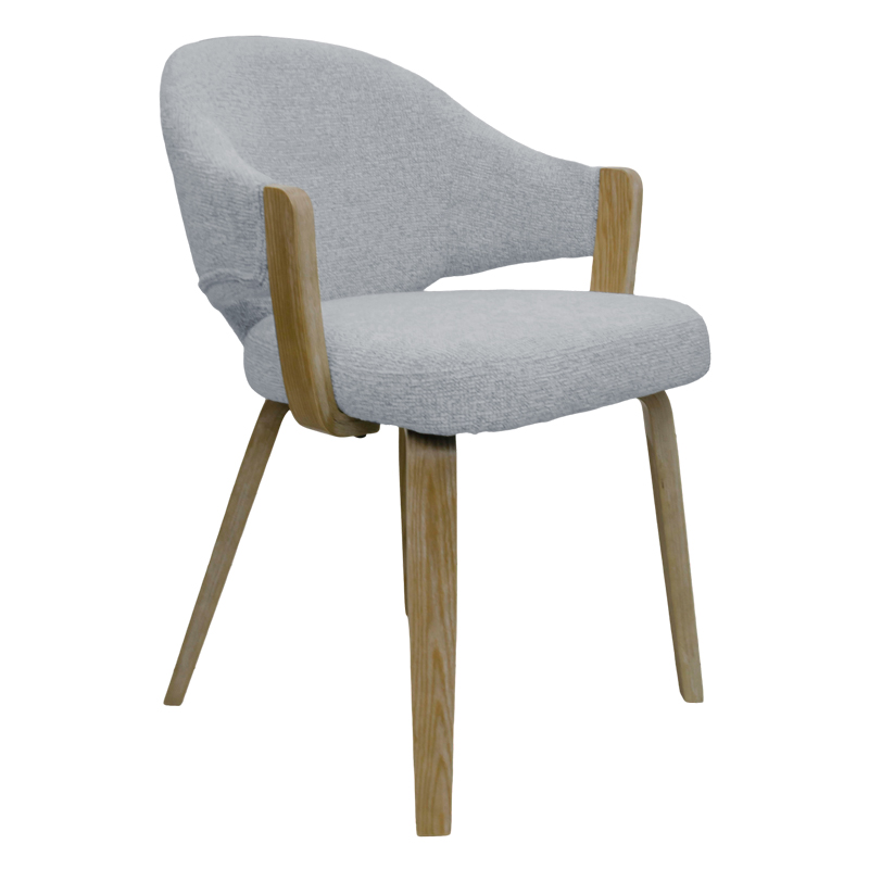 Silla Almería Gris Madera 