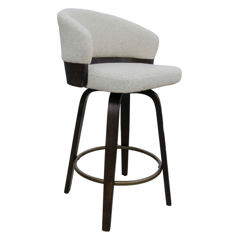 Silla para Bar Pisano Beige Madera